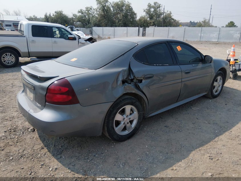 PONTIAC GRAND PRIX 2007 VIN 2G2WP552471235565