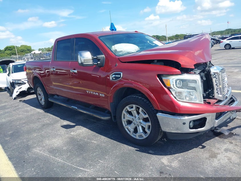 Vin: 1n6ba1f49gn517328, lot: 46338687, nissan titan xd platinum reserve diesel 2016 img_1
