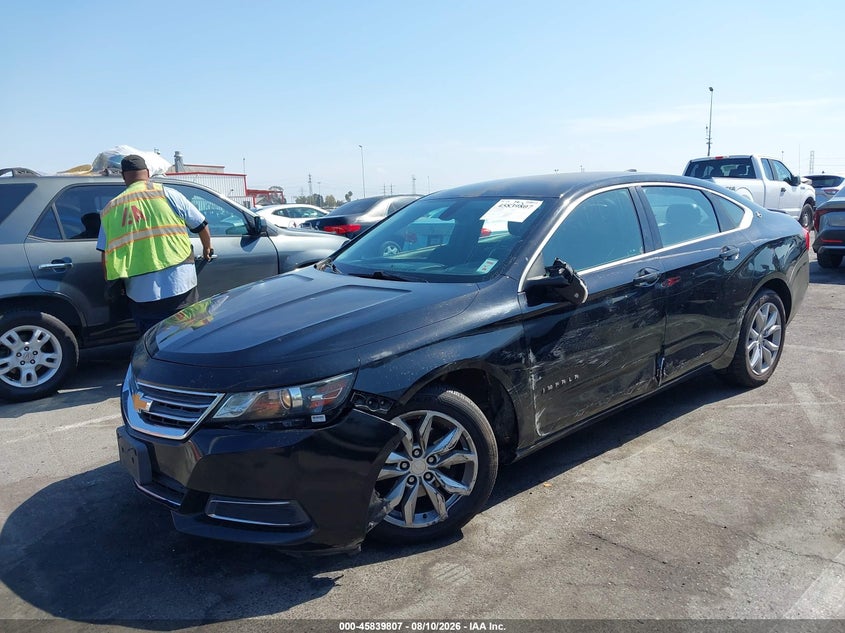 2016 Chevrolet Impala 2Lt, Левый перёд, IAAI, VIN 2G1115S38G9206004 — фото 2
