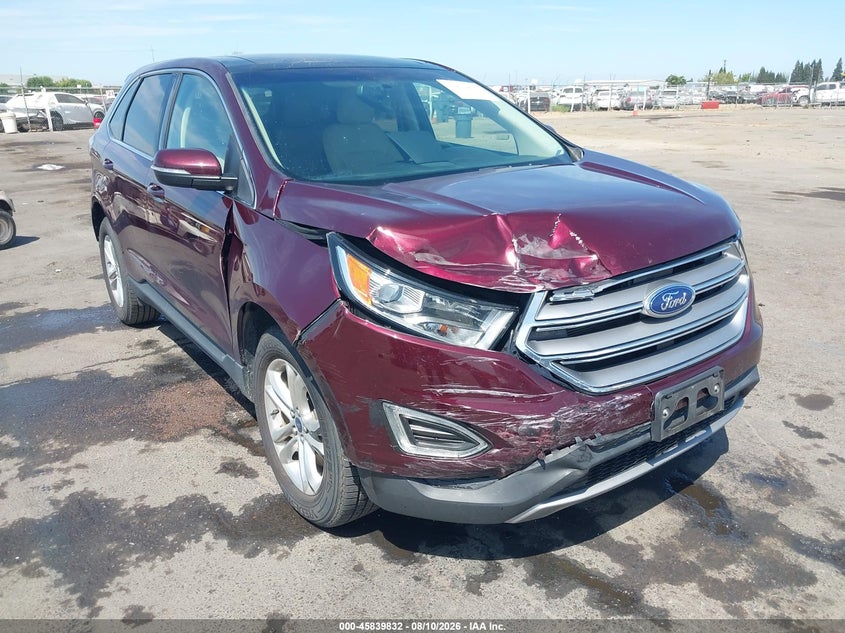 Vin: 2fmpk4j89hbb37951, lot: 46338740, ford edge sel 2017 img_1