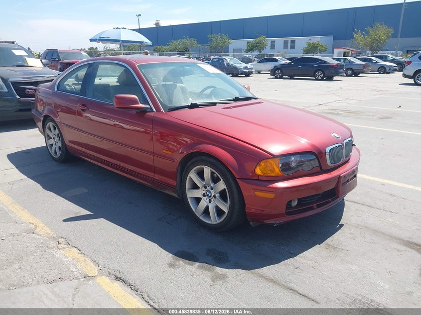 2001 BMW 3ER COUPE 2.5L I-6 DOHC, VVT, 184HP