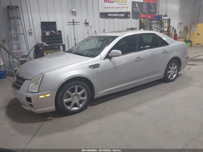 2009 Cadillac STS, Front End, IAAI, VIN 1G6DA67V490129717 — photo 2