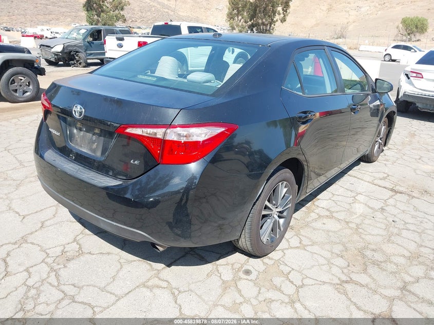 Vin: 5yfburhe6hp606759, lot: 46338786, toyota corolla le 20174