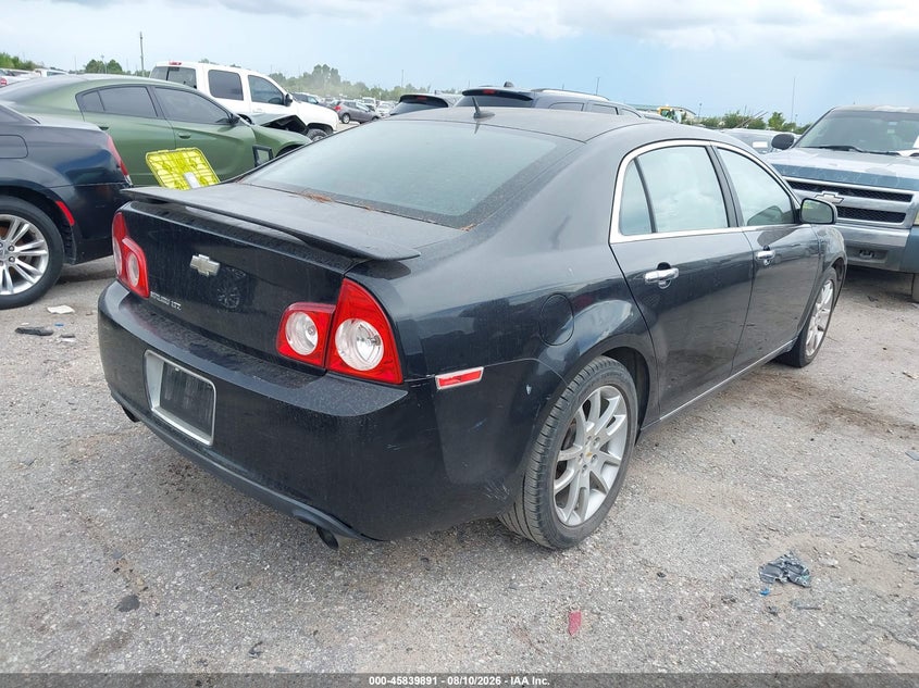 2011 CHEVROLET MALIBU SEDAN 3.6L V-6 DOHC, VVT, 252HP