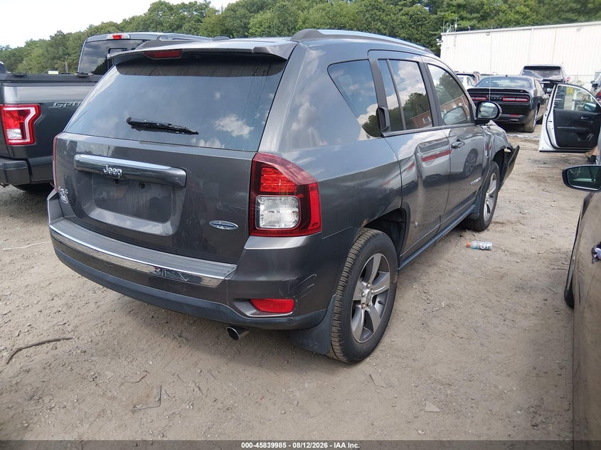 Vin: 1c4njdeb4gd697051, lot: 46338894, jeep compass high altitude edition 20164