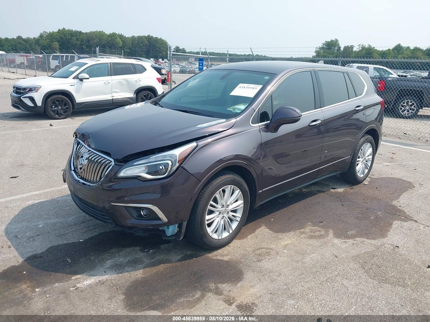 Vin: lrbfxasa5hd088273, lot: 46338896, buick envision preferred 20172