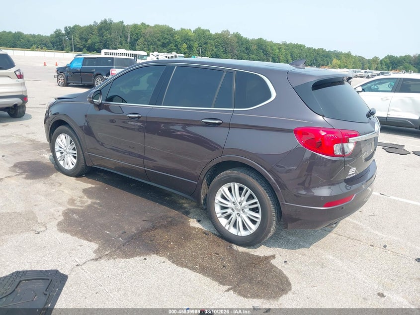 Vin: lrbfxasa5hd088273, lot: 46338896, buick envision preferred 20173