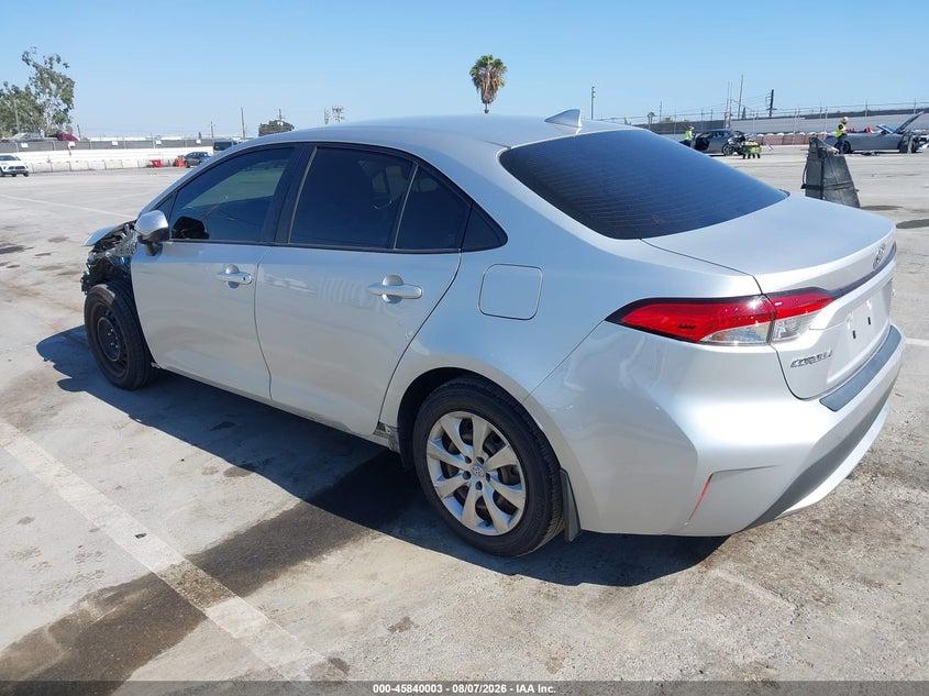 Vin: jtdeprae4lj077050, lot: 46338911, toyota corolla le 20203
