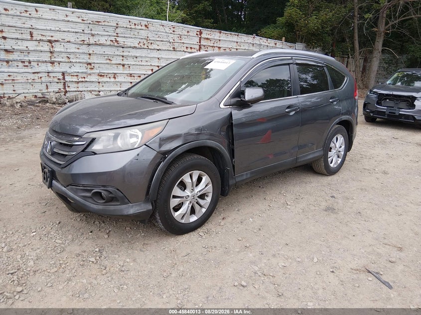 2012 Honda CR-V, Удар спереди, IAAI, VIN 2HKRM4H73CH600409 — фото 2