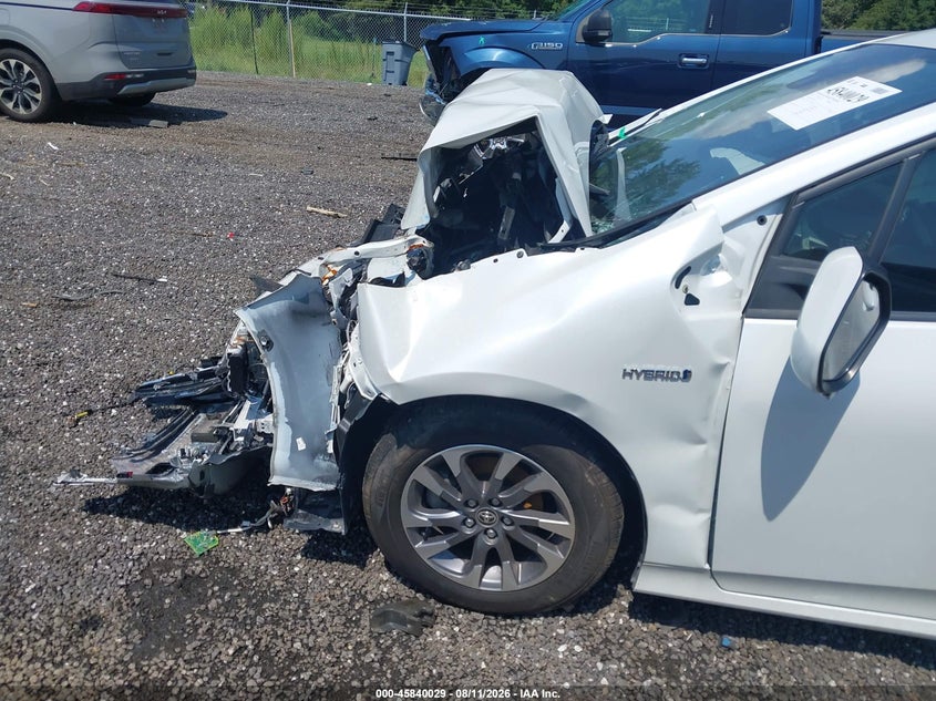 TOYOTA PRIUS 2022 VIN JTDKAMFU7N3167209