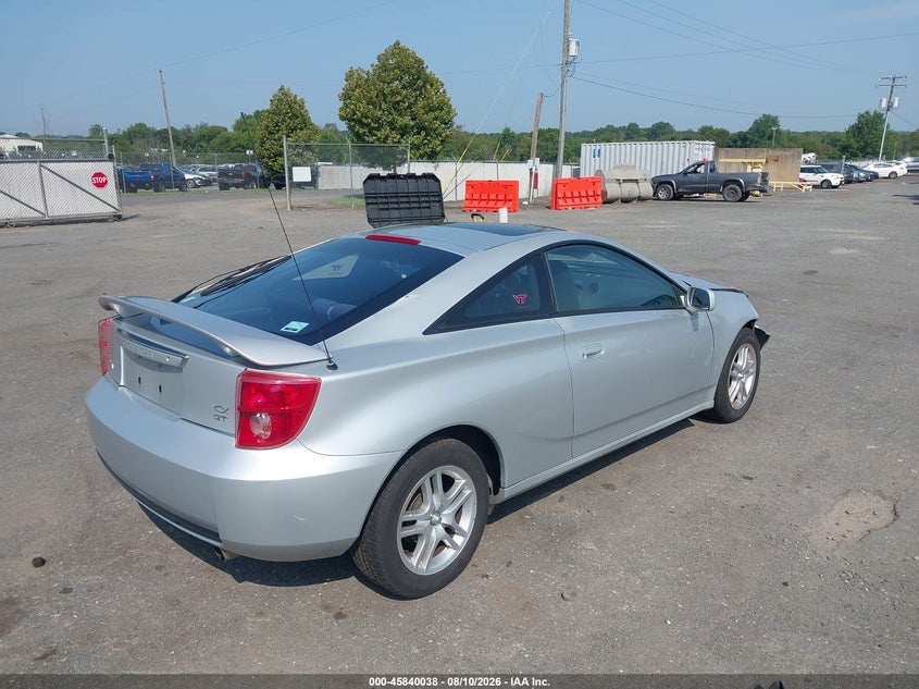 TOYOTA CELICA 2005 VIN JTDDR32TX50182927