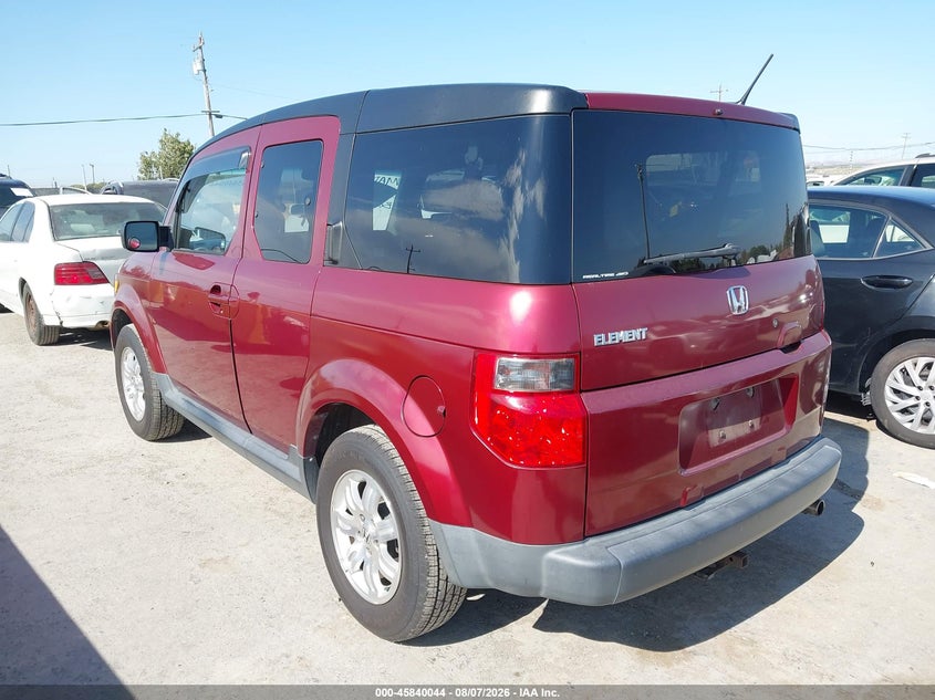 2006 HONDA ELEMENT SPORT UTILITY VEHICLE 2.4L I-4 DOHC, VVT, 156HP