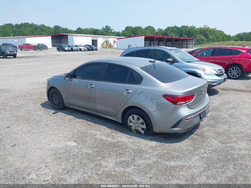 Vin: 3kpa24ad6me365254, lot: 46338964, kia rio s 20213