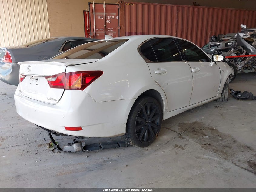2015 LEXUS GS 350 auction photo 4