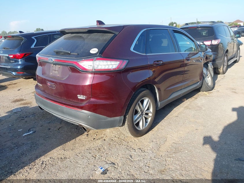 Vin: 2fmpk4j9xhbb14090, lot: 46338973, ford edge sel 20174