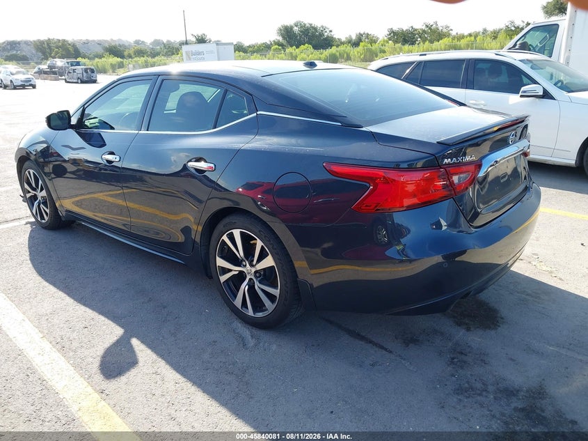 Vin: 1n4aa6ap2hc370396, lot: 46338989, nissan maxima 3.5 sl 20173