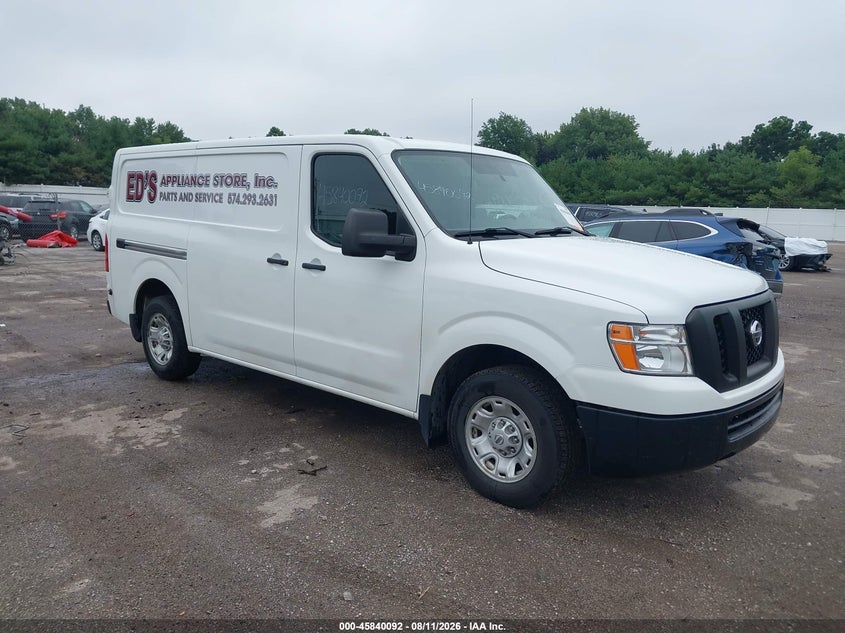 Vin: 1n6bf0kyxjn810604, lot: 46339000, nissan nv cargo nv2500 hd sv v6 2018 img_1