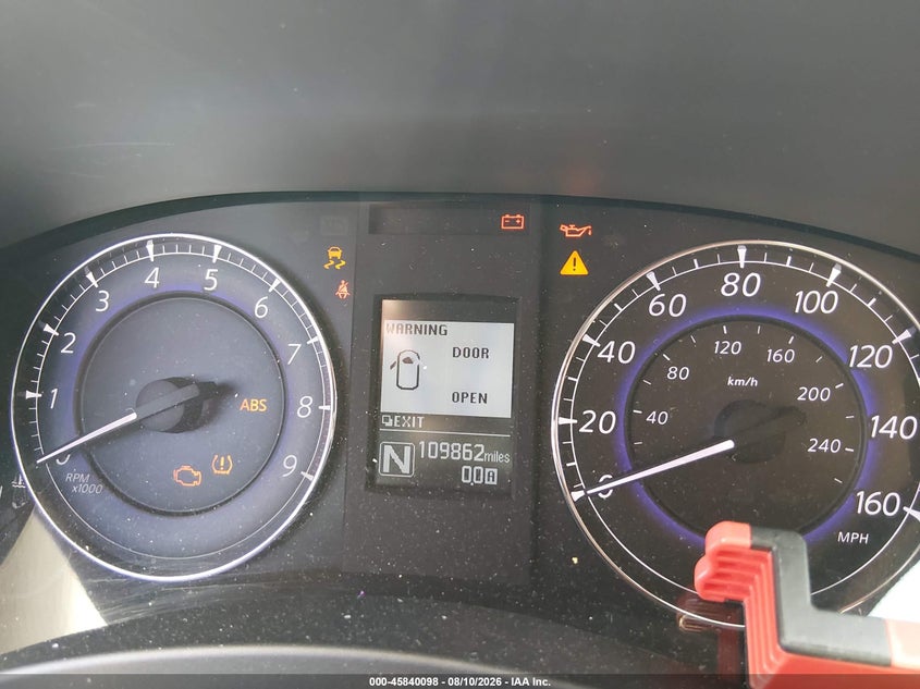 2016 INFINITI QX50 auction photo 7