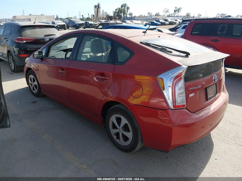 Vin: jtdkn3du8d5588523, lot: 46339010, toyota prius two 20133