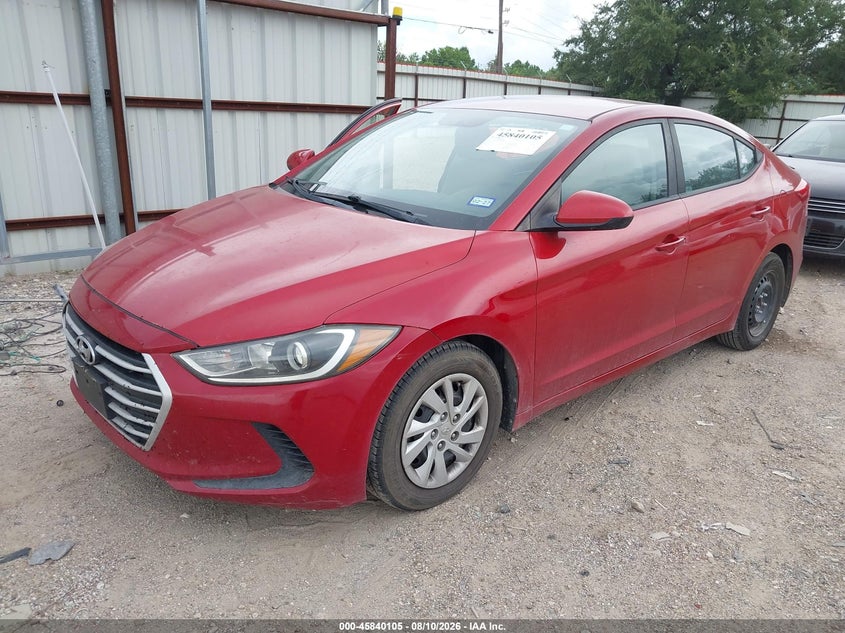 2017 HYUNDAI ELANTRA auction photo 2