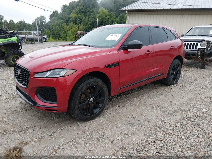 Vin: sadct2ex7ra731316, lot: 46339045, jaguar f-pace r-dynamic s p250 awd automatic 20242