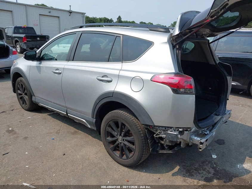 Vin: 2t3rfrev5jw702326, lot: 46339056, toyota rav4 adventure 20183