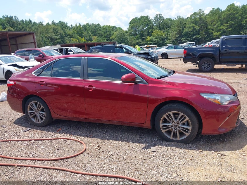 2017 TOYOTA CAMRY SEDAN 2.5L I-4 DOHC, VVT, 178HP