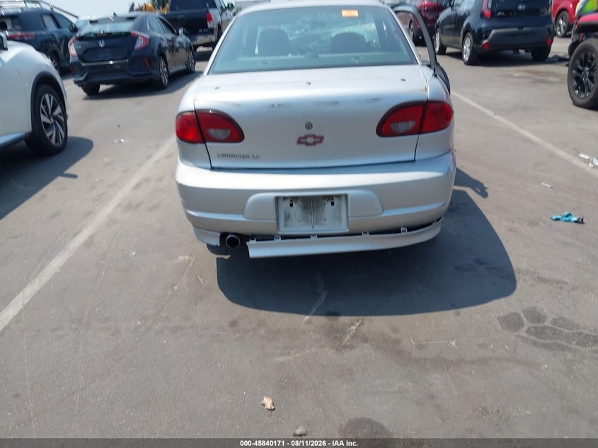 CHEVROLET CAVALIER 2002 VIN 1G1JH12F927386229