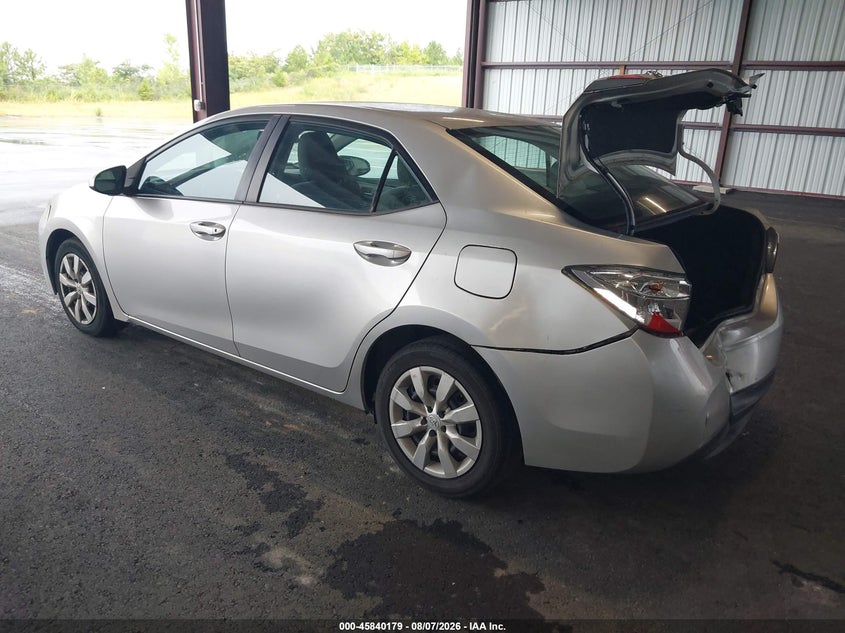 Vin: 2t1burhe7fc320948, lot: 46339087, toyota corolla le 20153