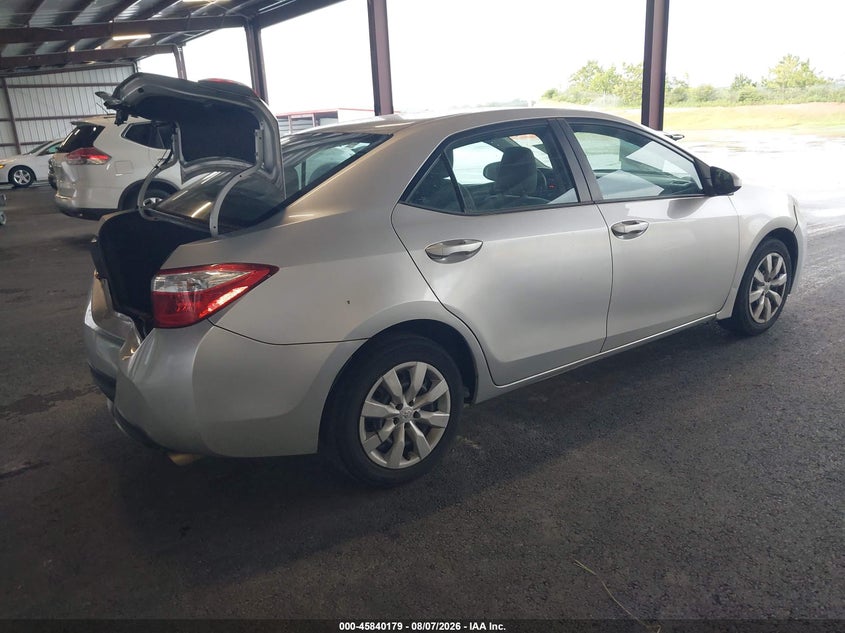 Vin: 2t1burhe7fc320948, lot: 46339087, toyota corolla le 20154