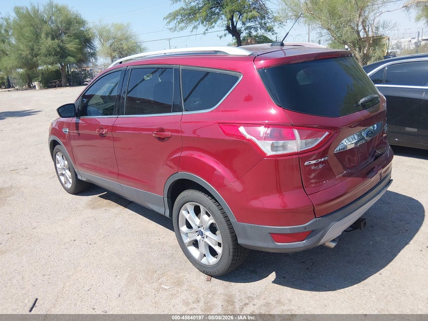 Vin: 1fmcu0j90eud71931, lot: 46339105, ford escape titanium 20143