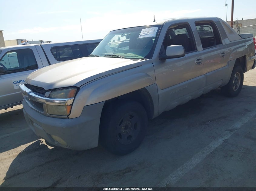 2002 CHEVROLET AVALANCHE 1500 auction photo 2