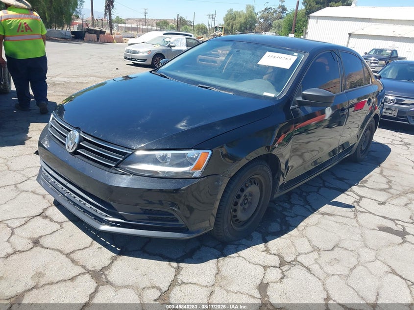 2016 Volkswagen Jetta, Удар ззаду, IAAI, VIN 3VW267AJ7GM305698 — фото 2