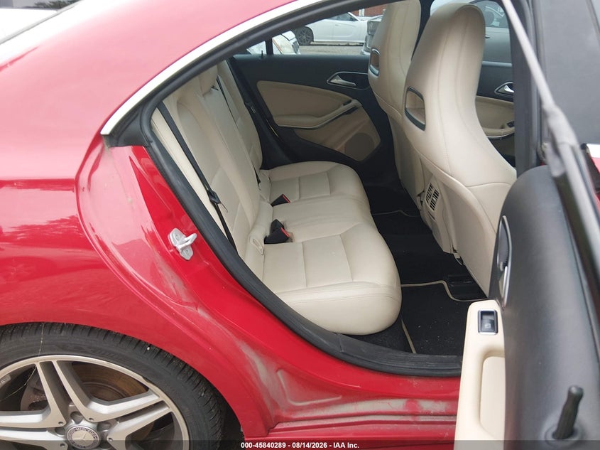 2014 MERCEDES-BENZ CLA 250 auction photo 8