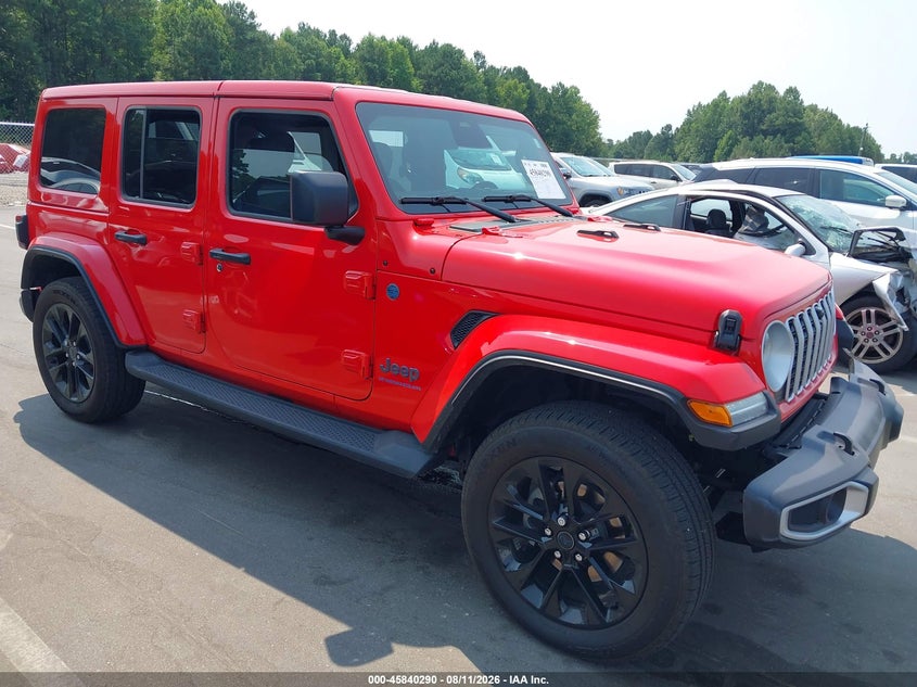 2025 JEEP WRANGLER 4XE auction photo 1