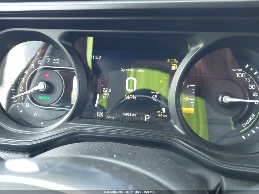 2025 JEEP WRANGLER 4XE auction photo 7