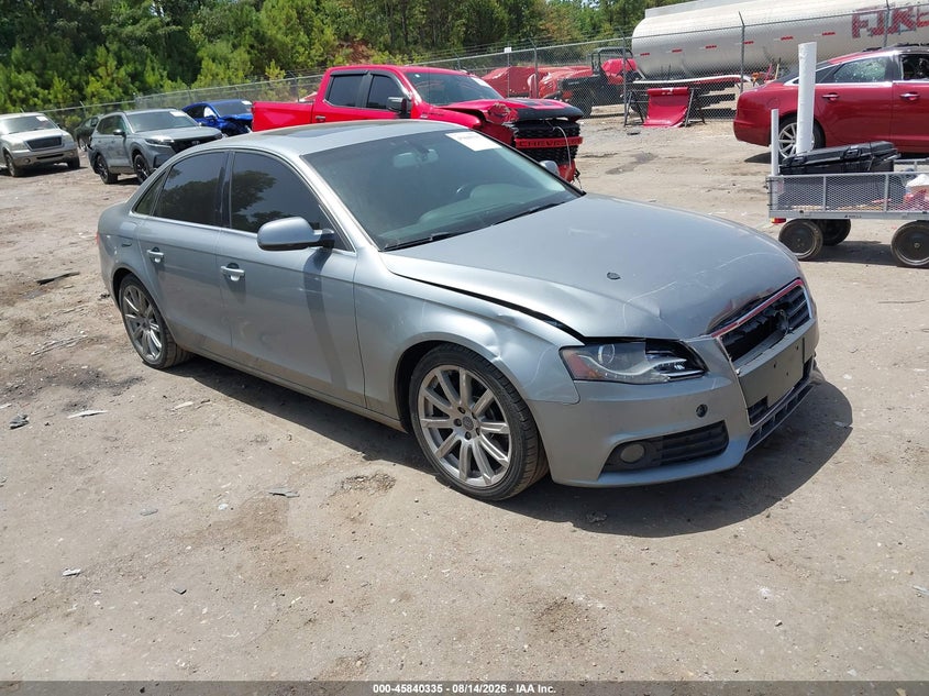 2010 AUDI A4 auction photo 1