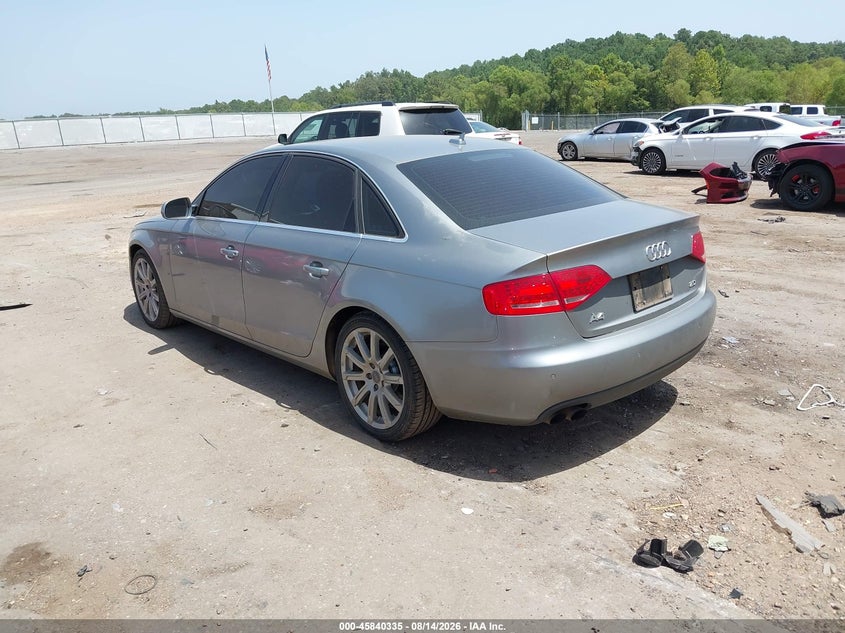 2010 AUDI A4 auction photo 3