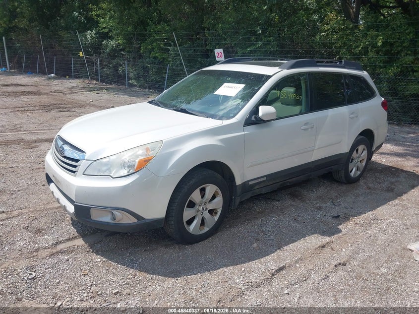 2012 Subaru Outback, Обычный износ, IAAI, VIN 4S4BRCKC8C3223912 — фото 2