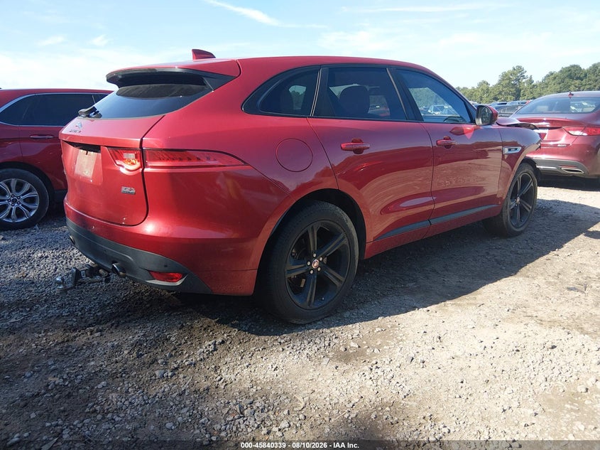 2017 JAGUAR F-PACE auction photo 4