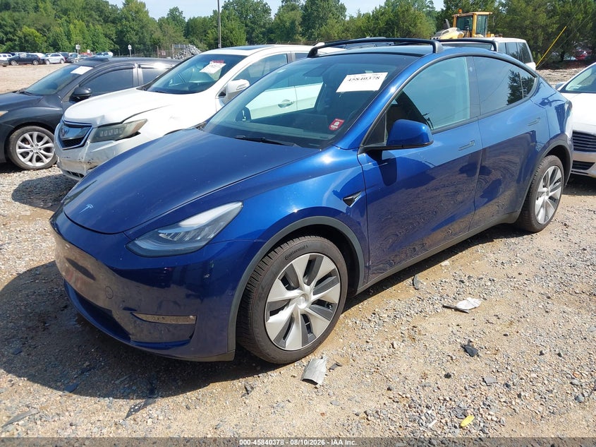 2021 TESLA MODEL Y auction photo 2