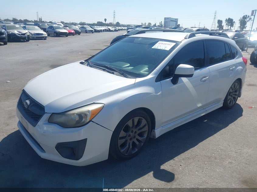 Vin: jf1gpal60e8256525, lot: 46339290, subaru impreza 2.0i sport premium 20142
