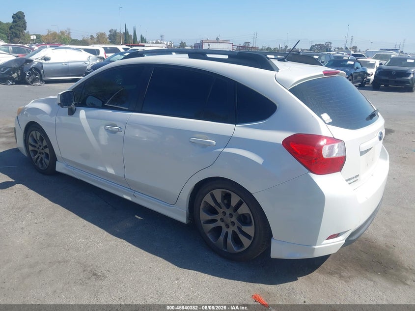 Vin: jf1gpal60e8256525, lot: 46339290, subaru impreza 2.0i sport premium 20143