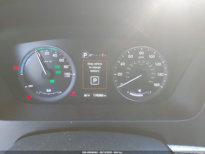 2016 HYUNDAI SONATA HYBRID auction photo 7