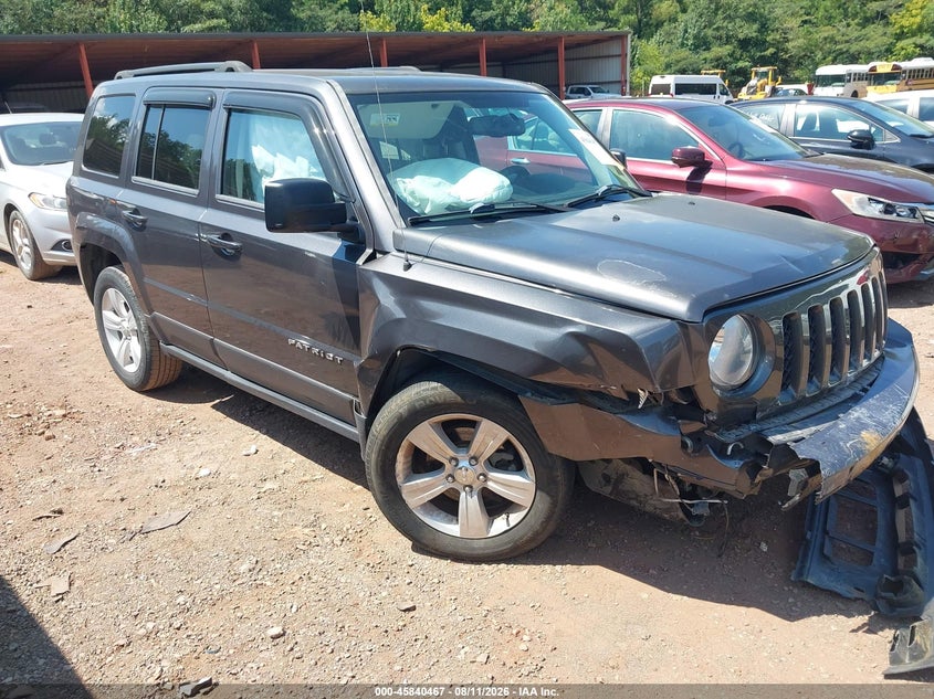 2016 Jeep Patriot Sport, Удар спереду, IAAI, VIN 1C4NJPBB0GD749474
