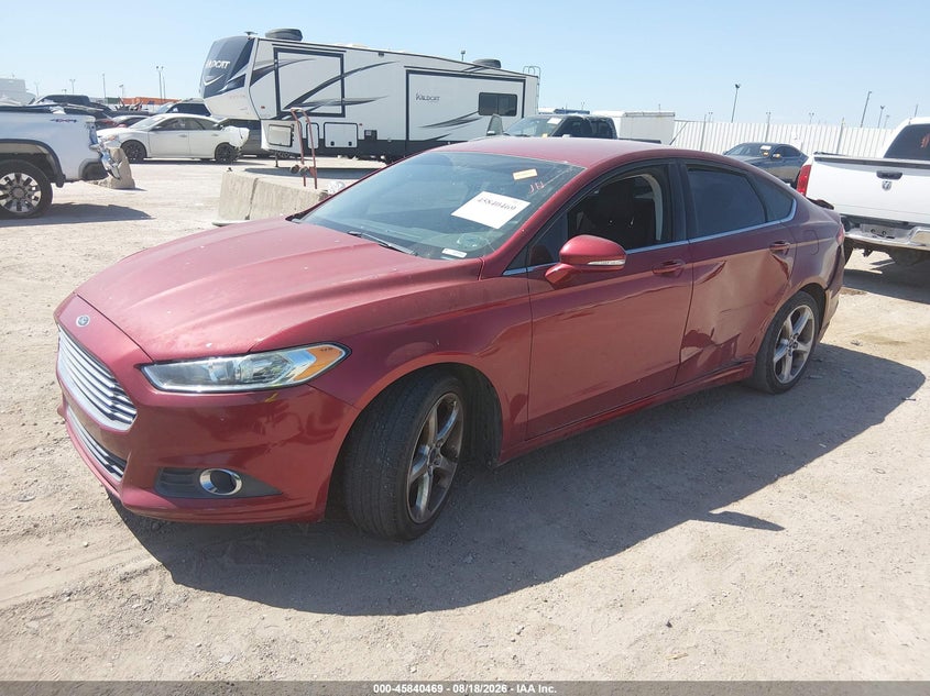 2014 Ford Fusion, Удар сзади, IAAI, VIN 1FA6P0HD3E5384577 — фото 2