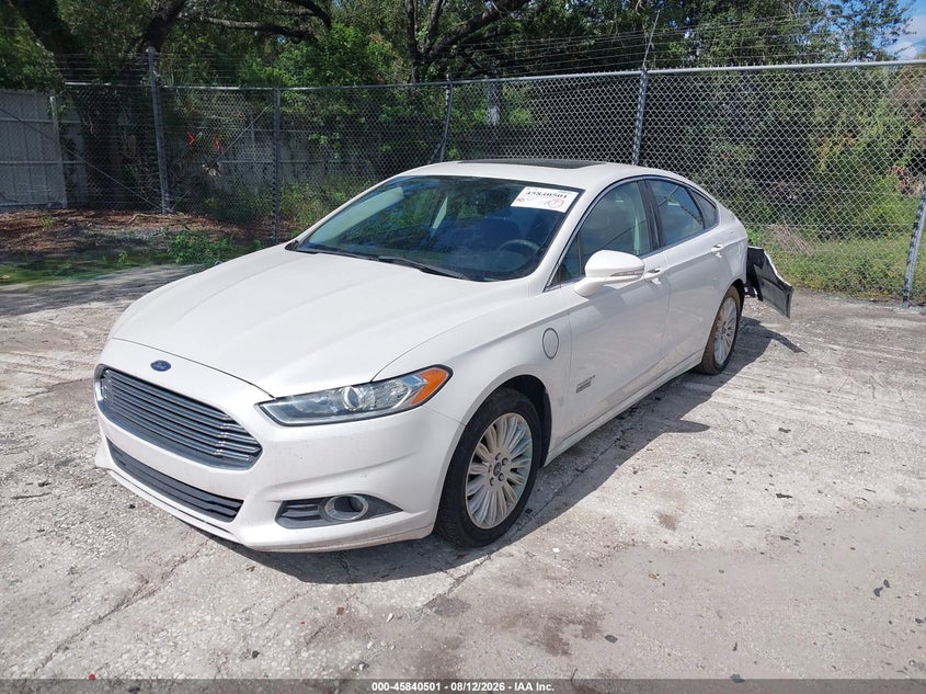 2016 FORD FUSION ENERGI auction photo 2