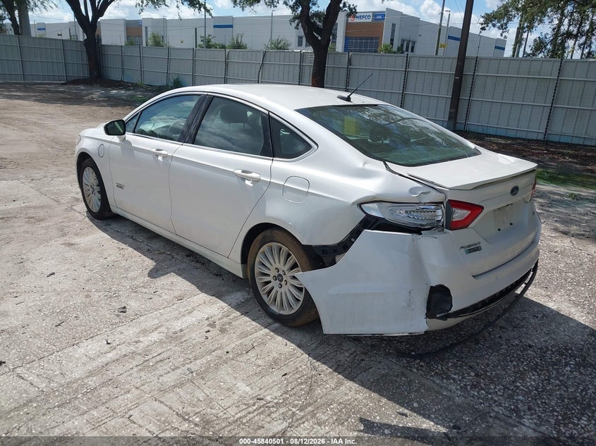 2016 FORD FUSION ENERGI auction photo 3