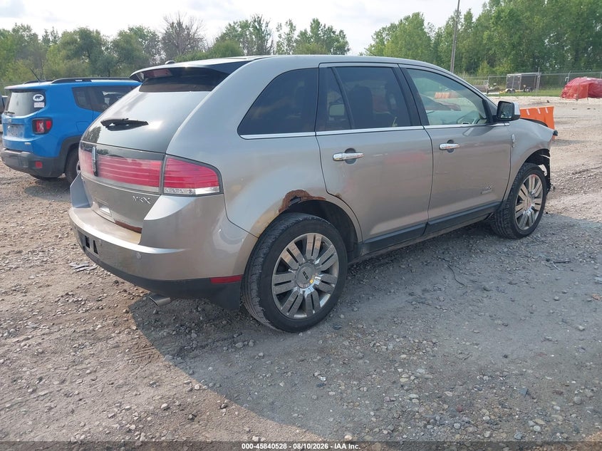 LINCOLN MKX 2008 VIN 2LMDU68C68BJ17521