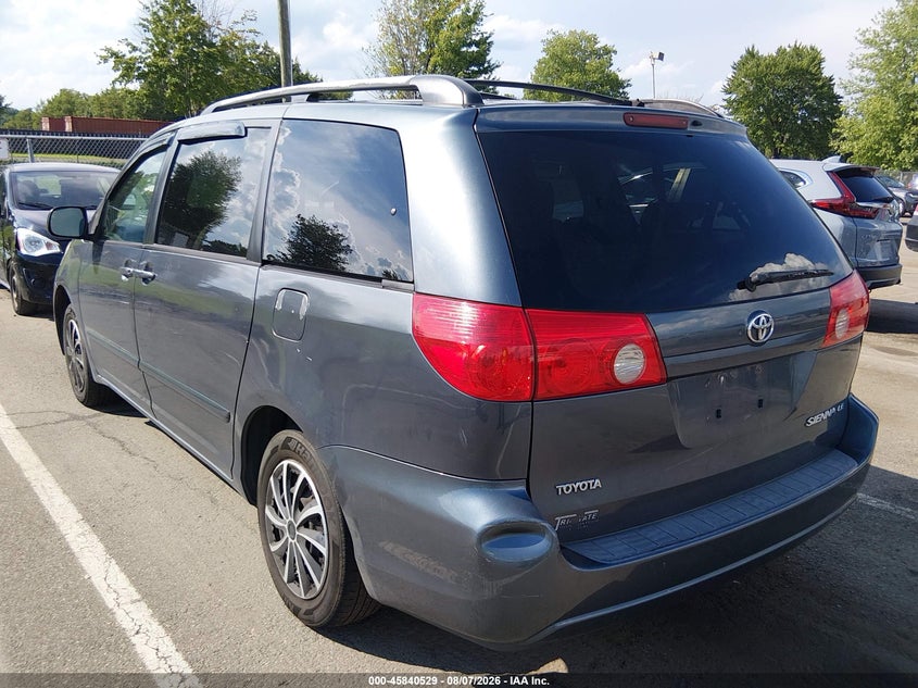 TOYOTA SIENNA 2008 VIN 5TDZK23C78S156046